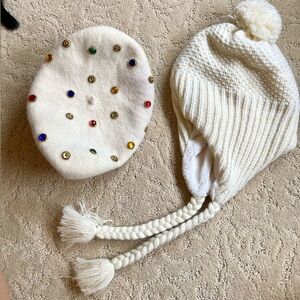 Vintage Beret & North Face Ushanka